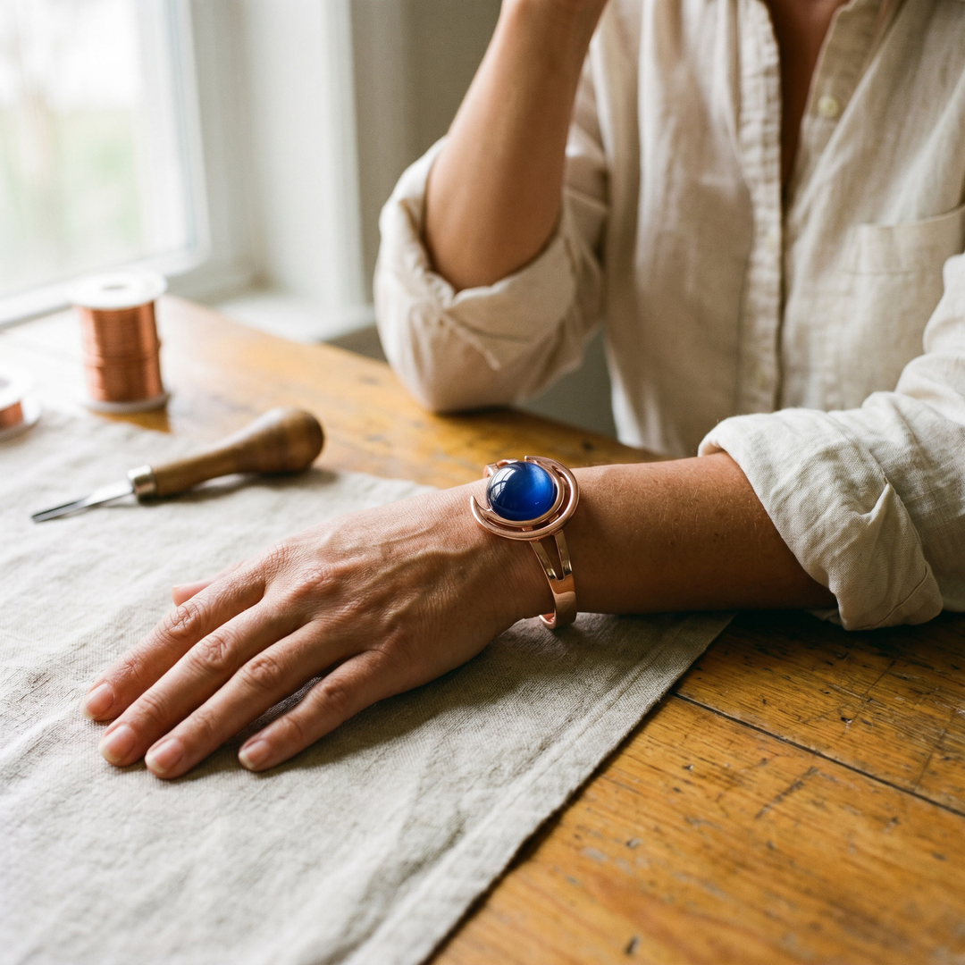 Parker's Sphere Copper Bracelet