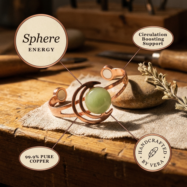 Parker's Sphere Green Copper Bracelet