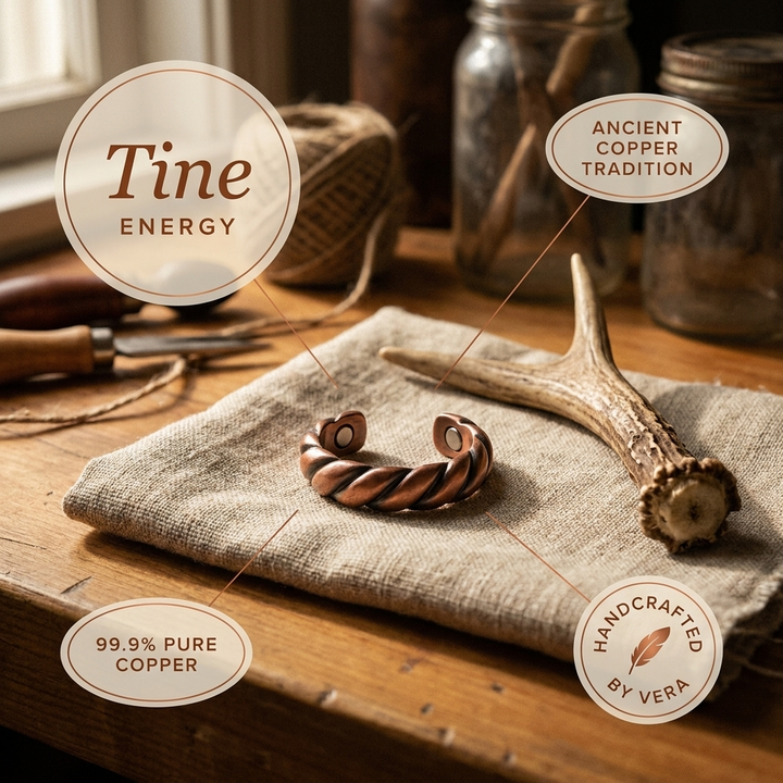 Rose's Tine Copper Ring