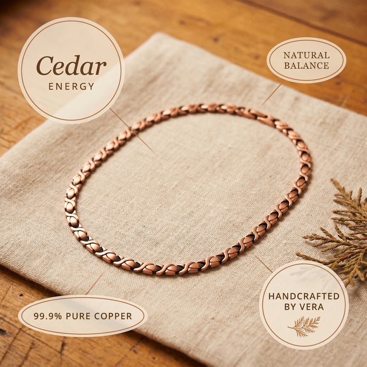 Parker's Cedar Copper Necklace