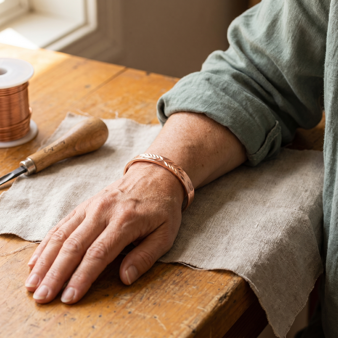 Parker's Lunar Copper Bracelet