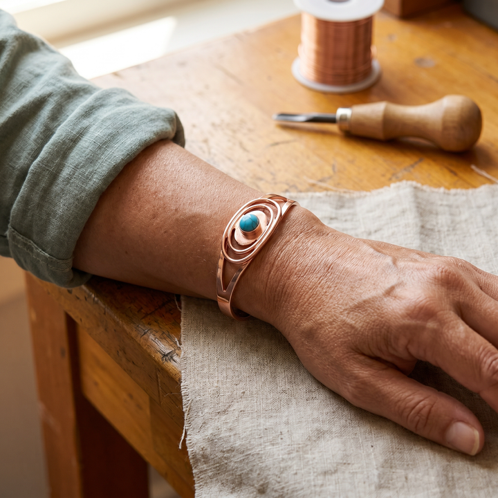 Parker's Sedge Copper Bracelet (FREE)