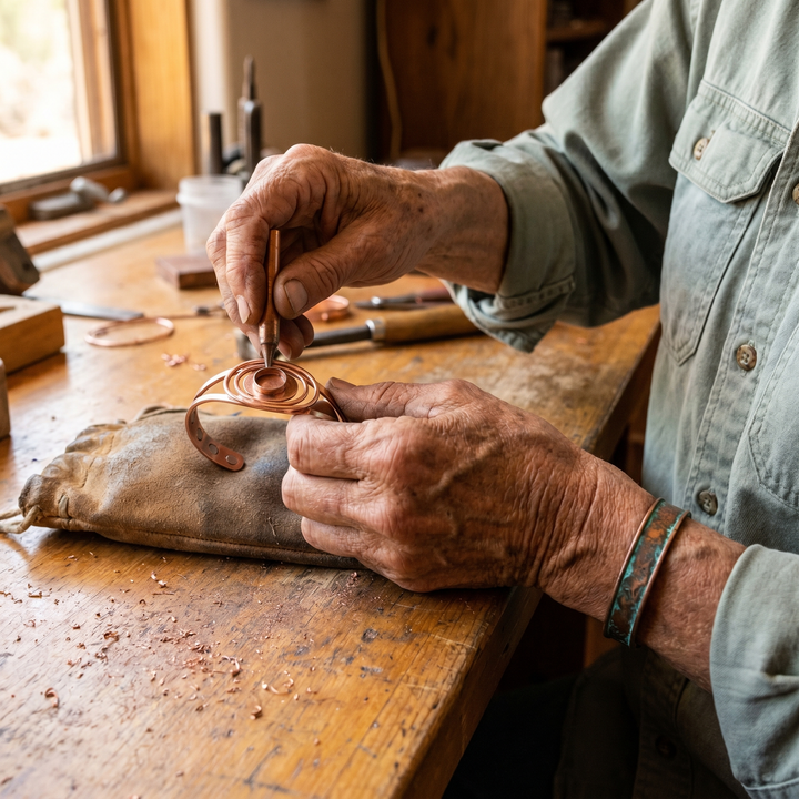 Parker's Sedge Copper Bracelet (FREE)