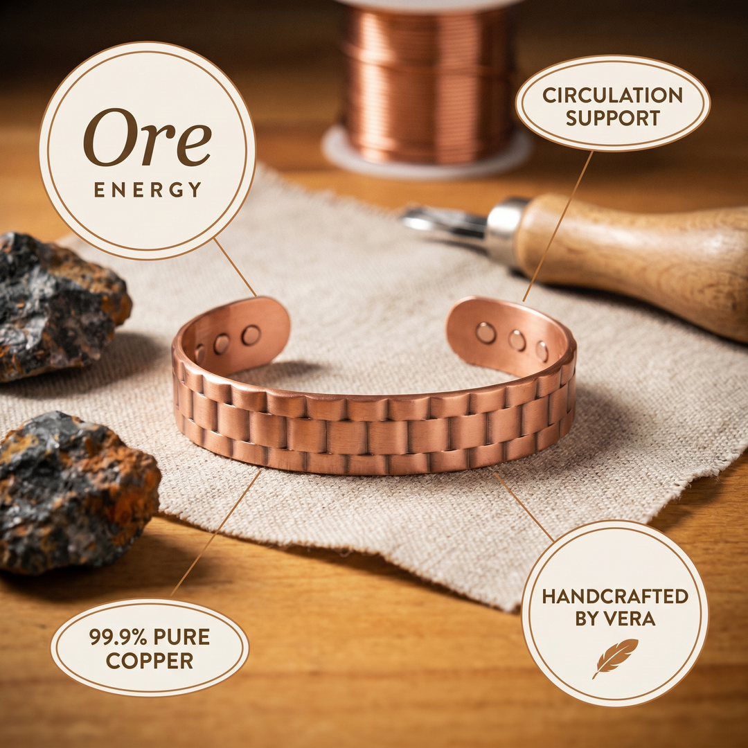Parker's Ore Men's Copper Bracelet