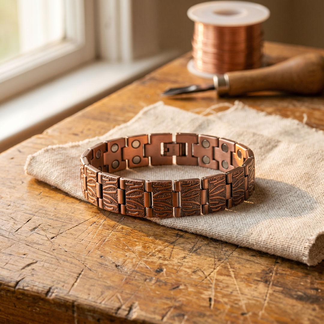 Parker's Grit Men's Copper Bracelet (FREE)