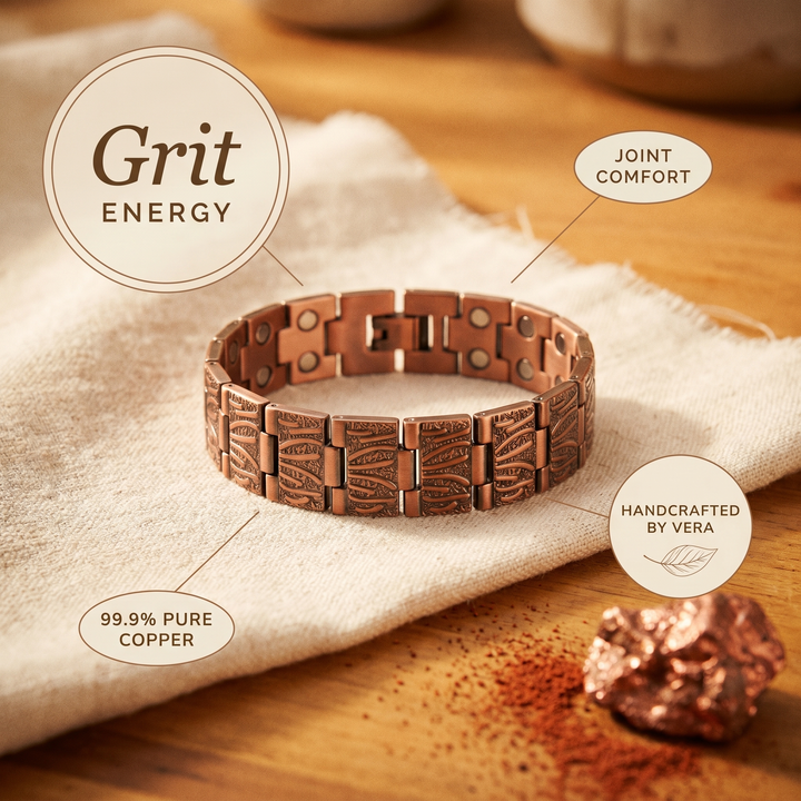 Parker's Grit Men's Copper Bracelet (FREE)