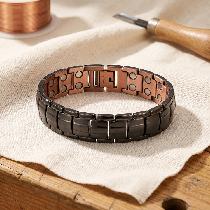 Parker's Ochre Men's  Copper Bracelet