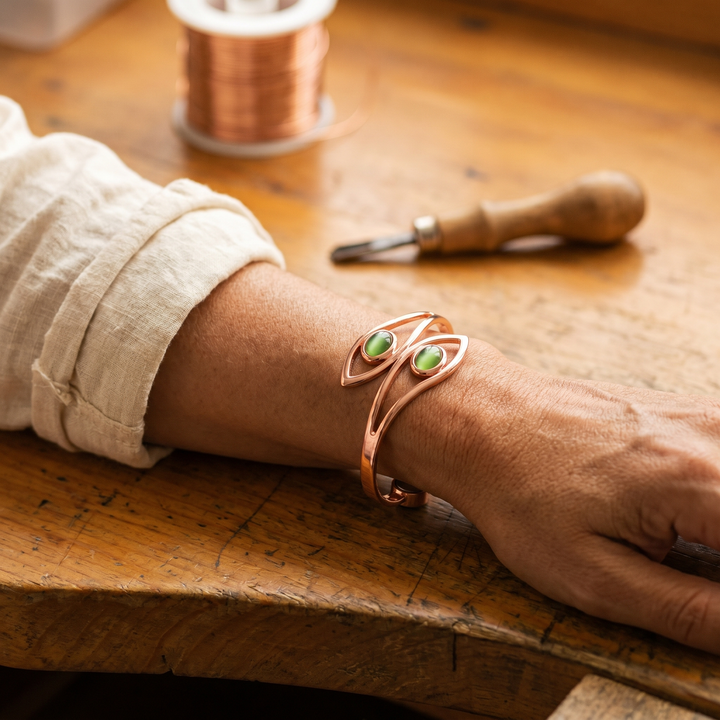 Parker's Opal Copper Bracelet (FREE)