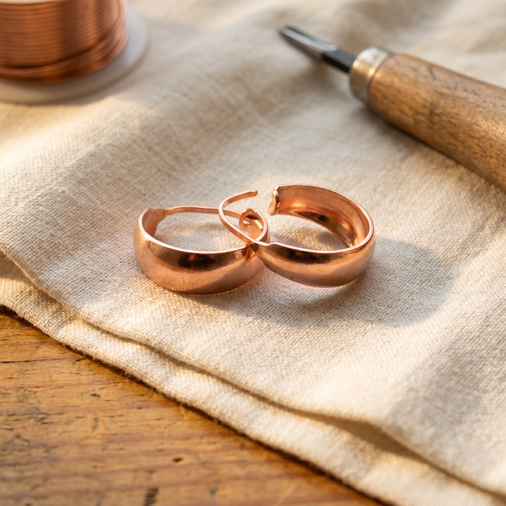 Rose's Dell Copper Earrings (FREE)