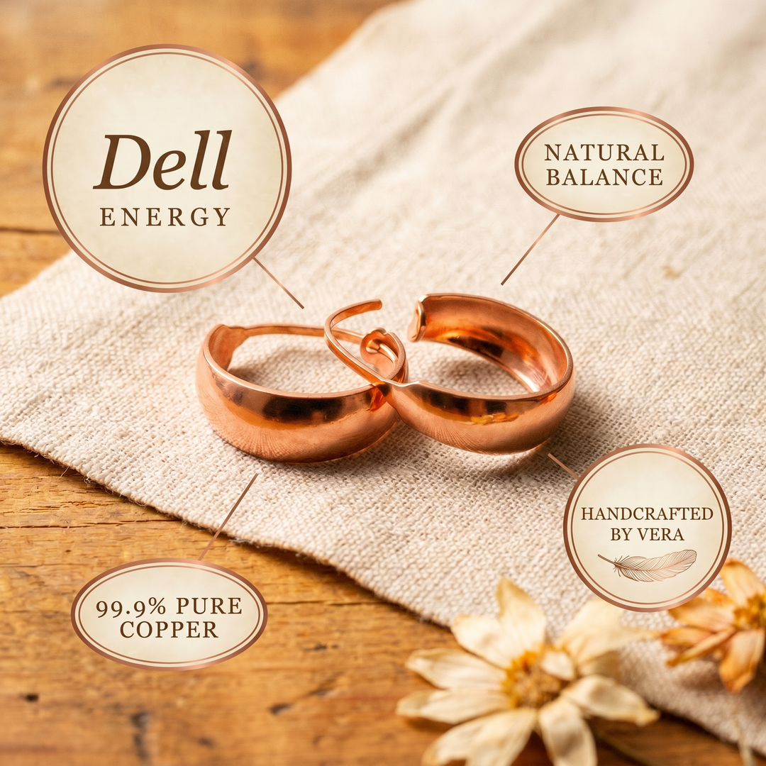 Rose's Dell Copper Earrings (FREE)