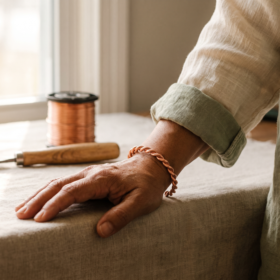 Parker's Tensor Copper Bracelet (FREE)