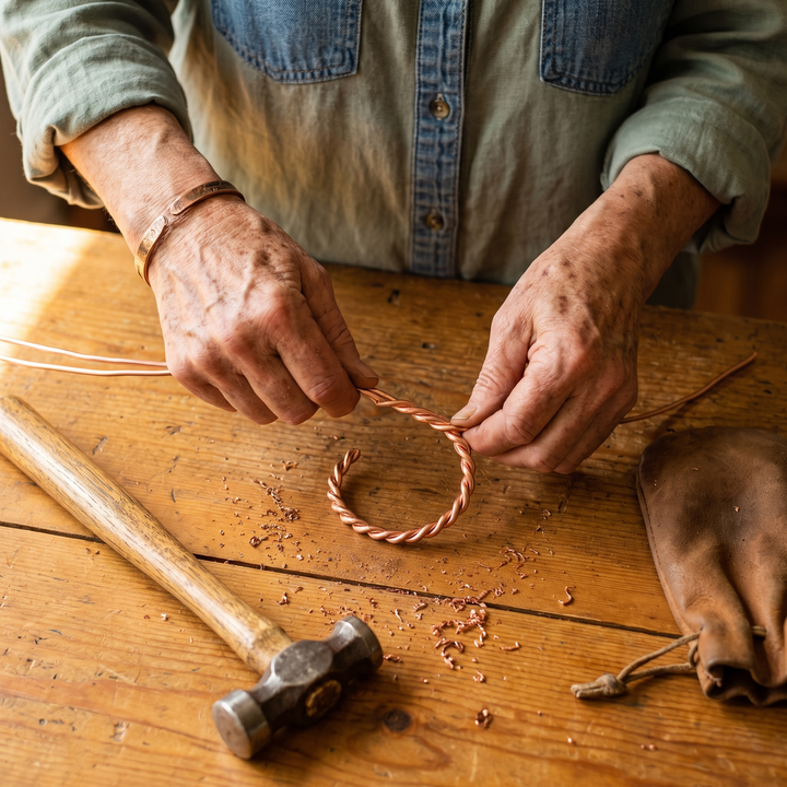 Parker's Tensor Copper Bracelet (FREE)
