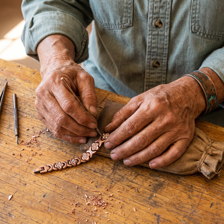 Parker's Keel Copper Bracelet