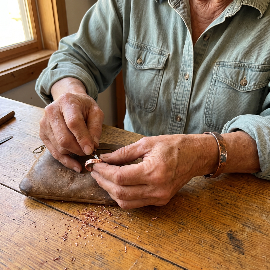 Rose's Root Copper Ring