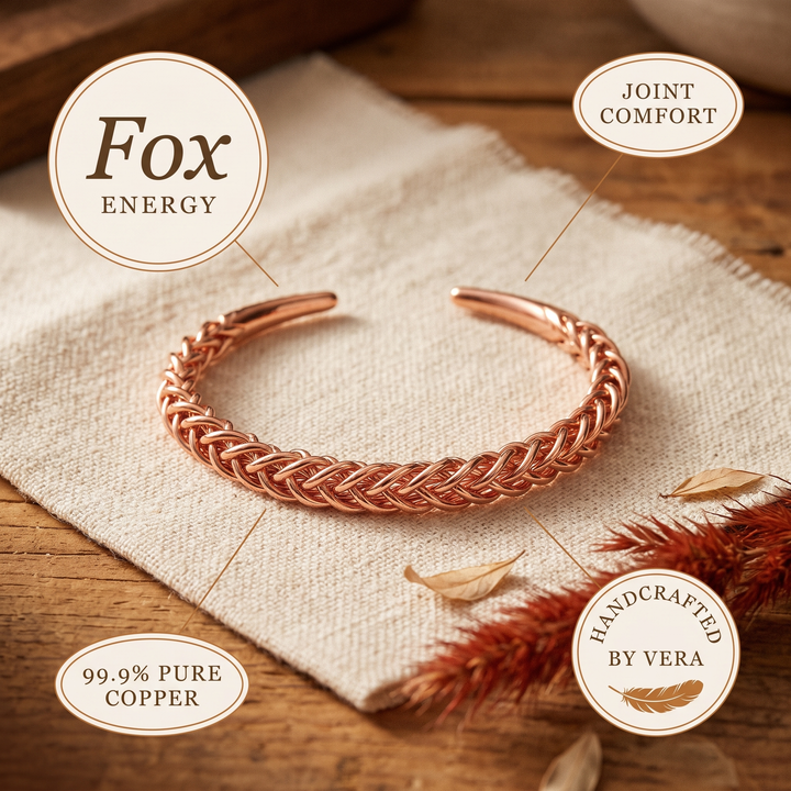 Parker's Fox Copper Bracelet