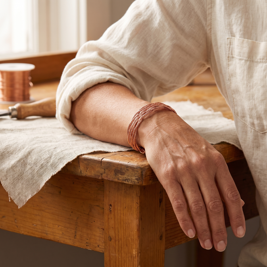 Parker's Elk Copper Bracelet
