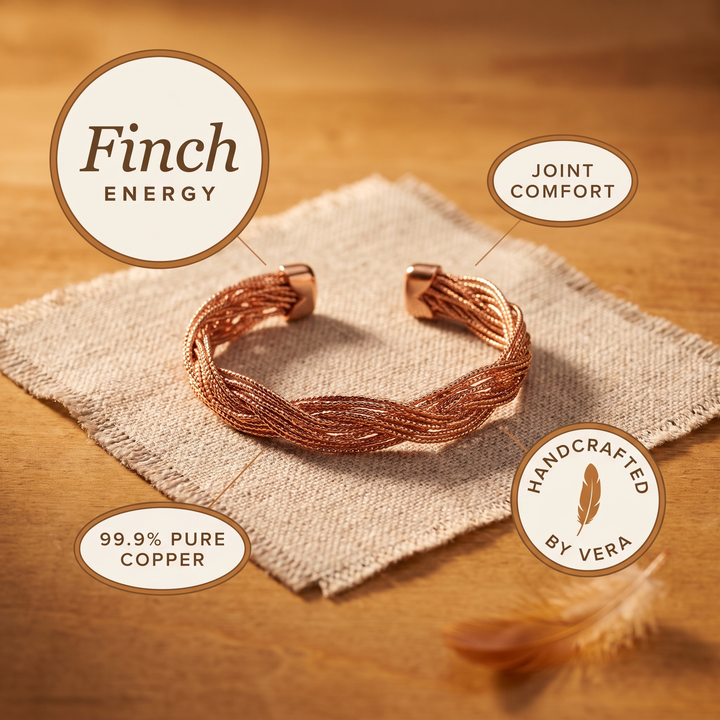 Parker's Finch Copper Bracelet