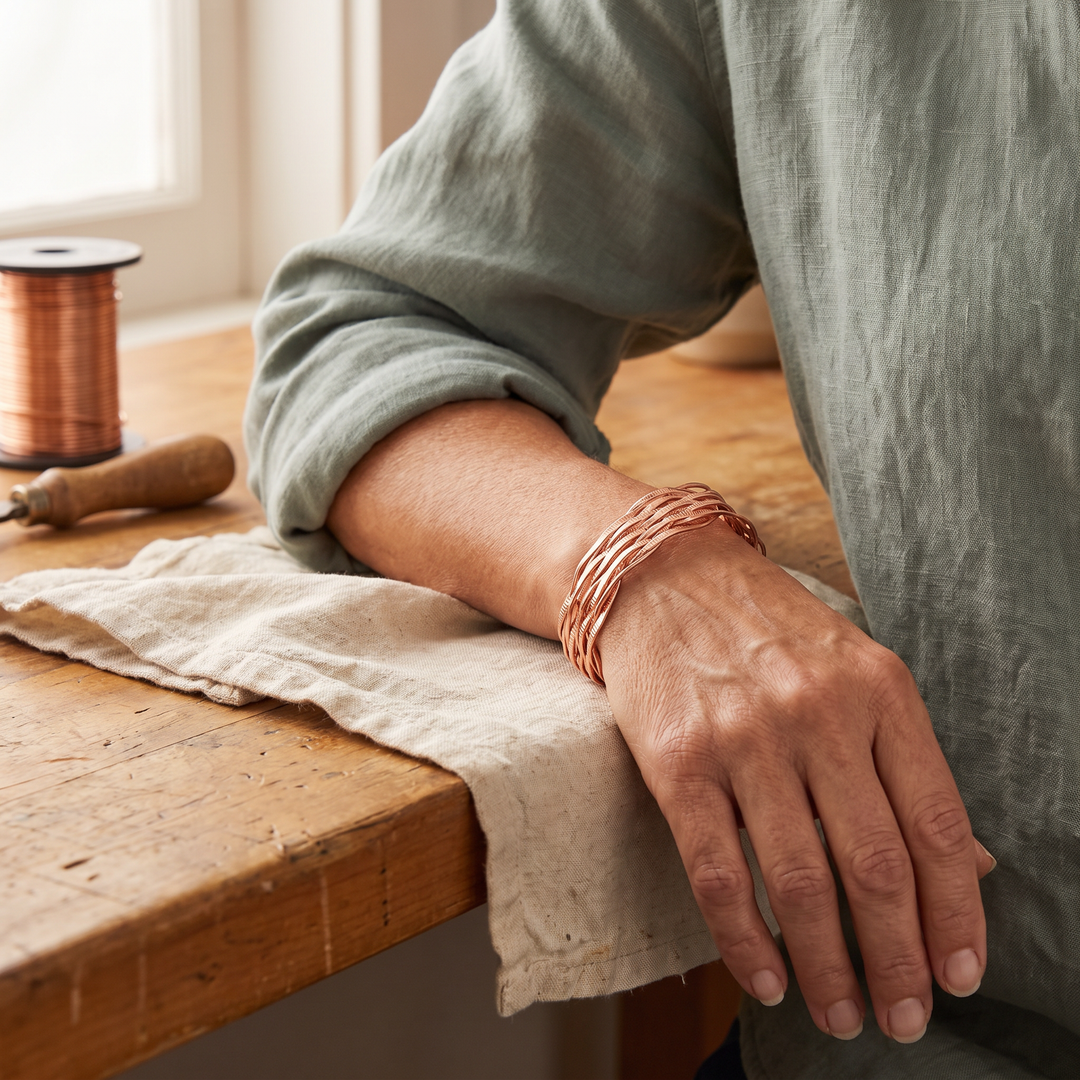 Parker's Wisp Copper Bracelet