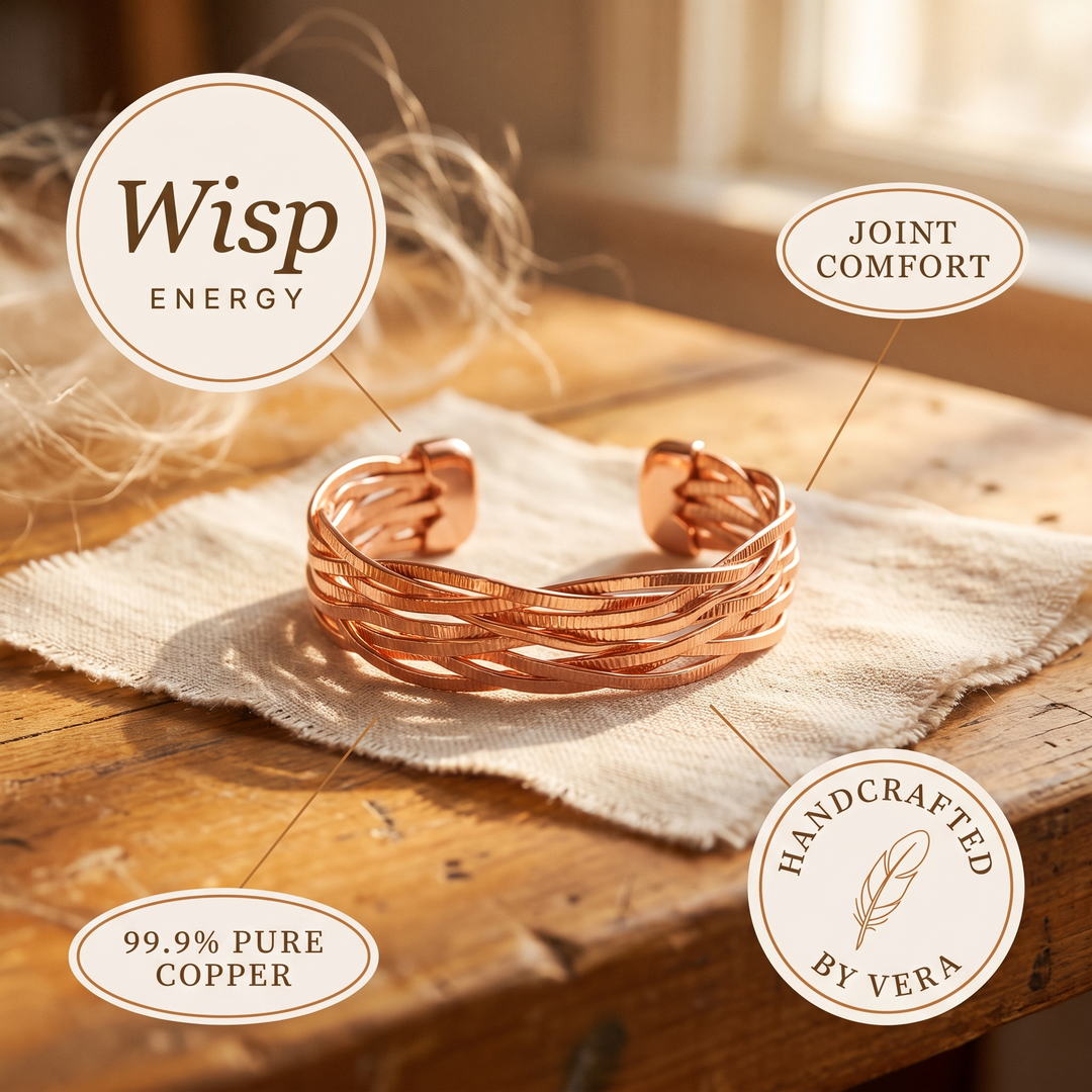 Parker's Wisp Copper Bracelet