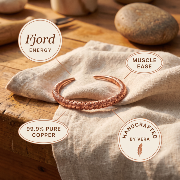 Parker's Fjord Copper Cuff