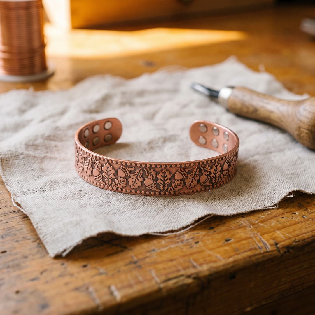 Parker's Timber Copper Bracelet (FREE)