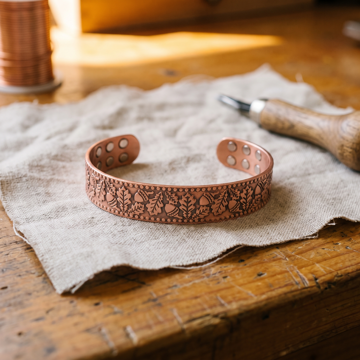 Parker's Timber Copper Bracelet (FREE)