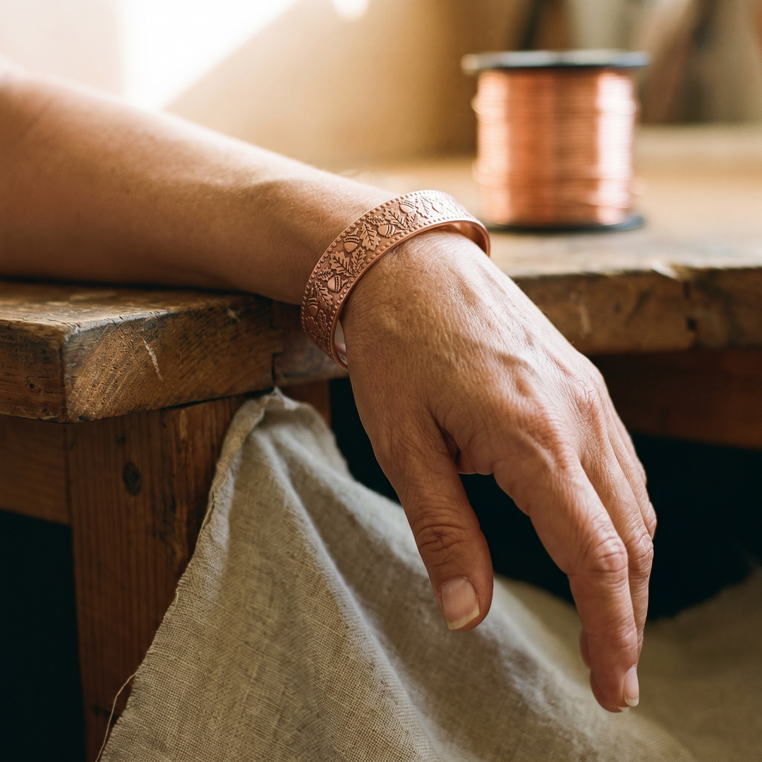 Parker's Timber Copper Bracelet (FREE)