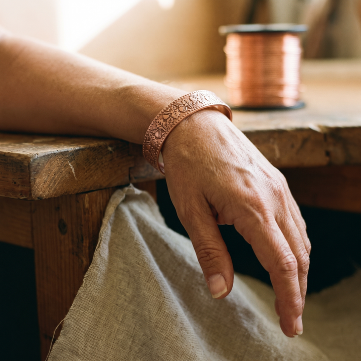 Parker's Timber Copper Bracelet (FREE)