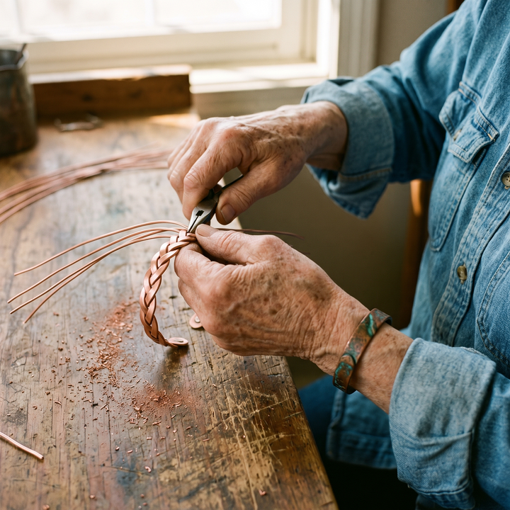 Parker's Loom Copper Bracelet (FREE)