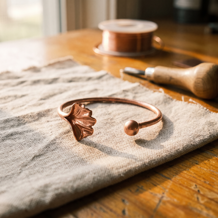 Parker's Shell Copper Bracelet (FREE)