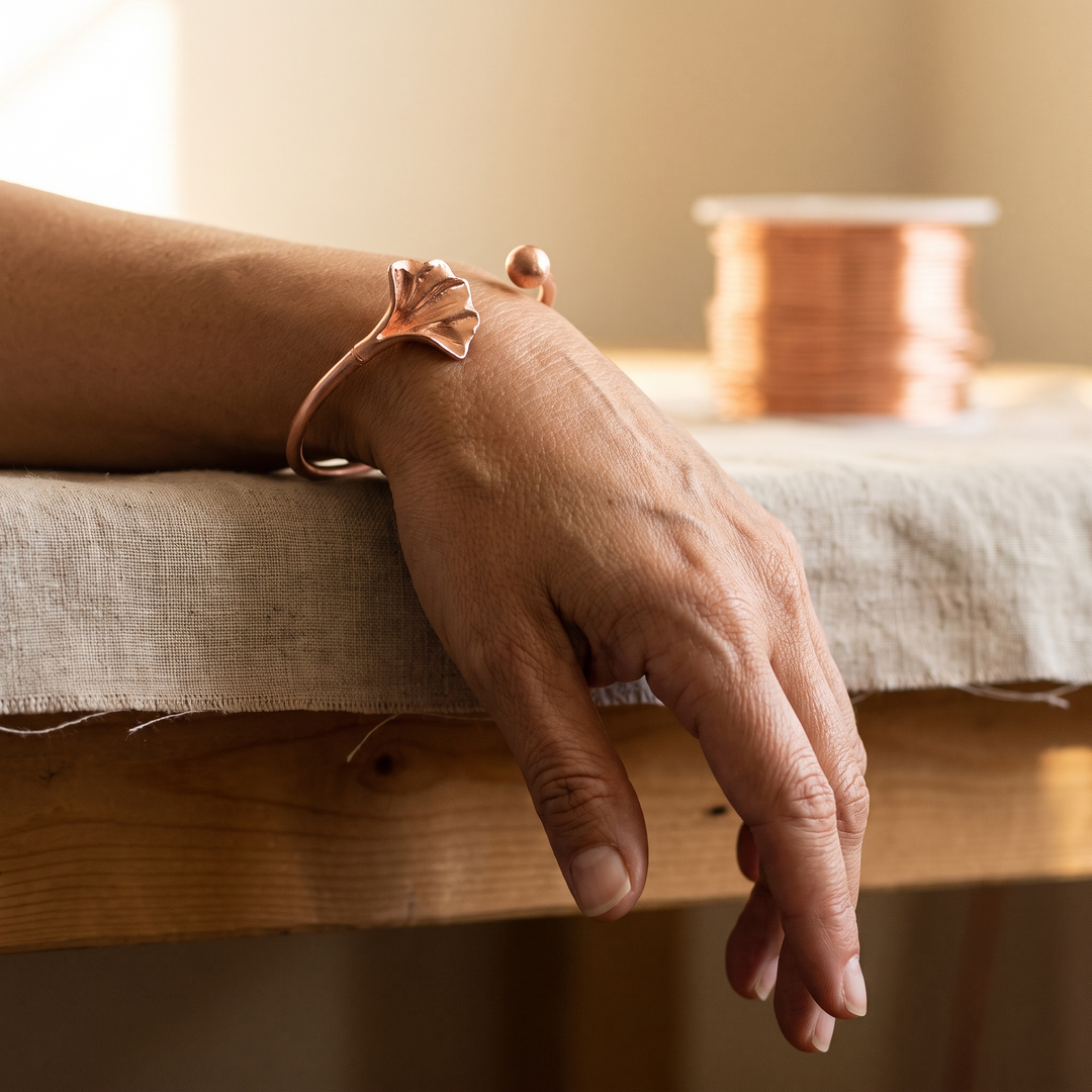 Parker's Shell Copper Bracelet (FREE)