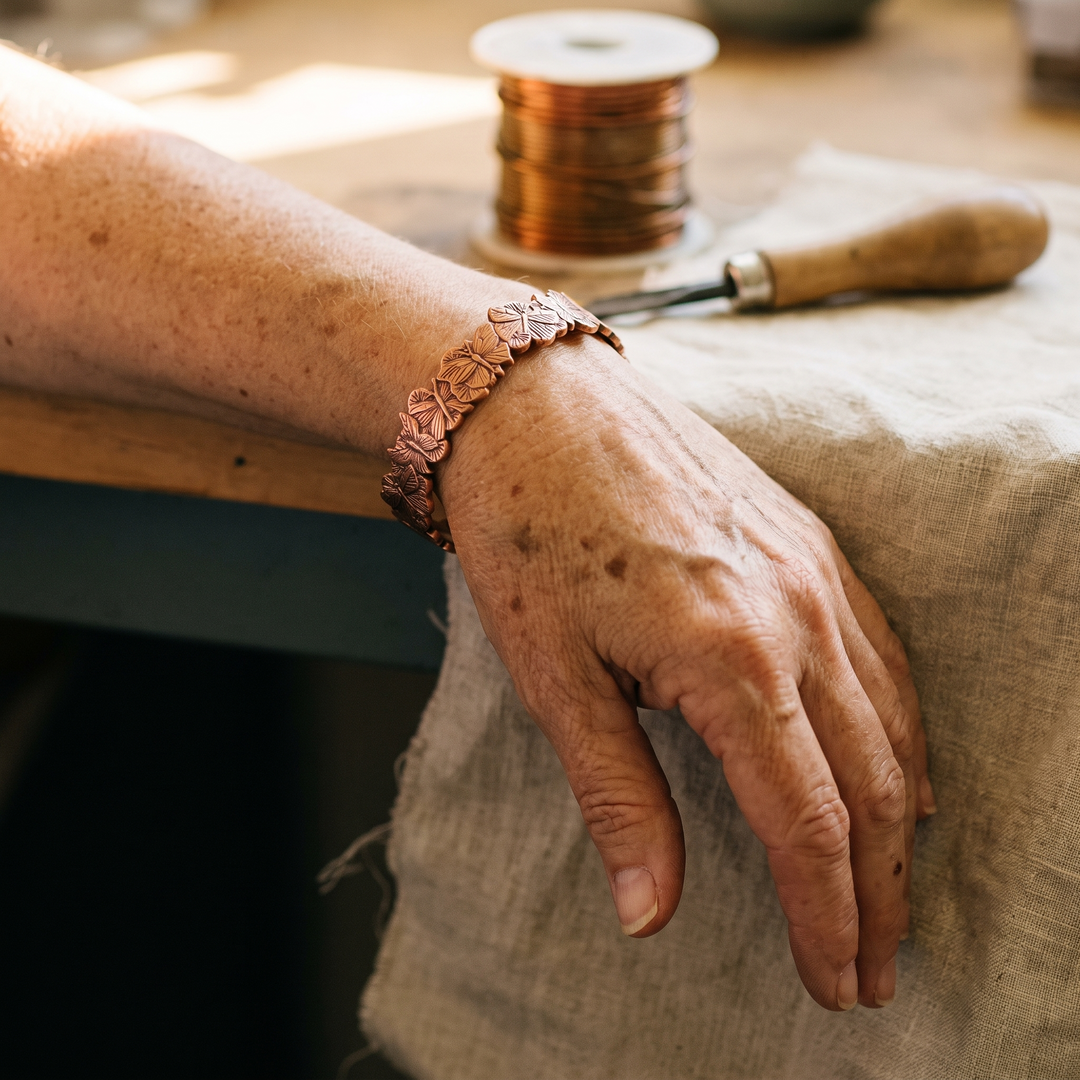 Parker's Sky Copper Bracelet