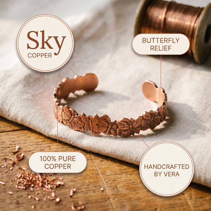Parker's Sky Copper Bracelet
