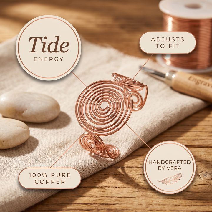 Parker's Spiral Copper Bracelet (FREE)