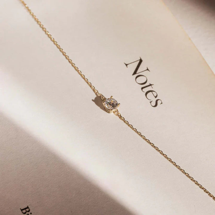 Cléa Moissanite Stone Bracelet