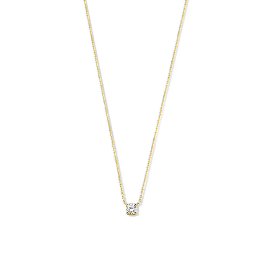 Cléa Moissanite Stone Necklace
