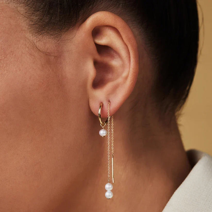 Delia Crest Earrings (Gold)