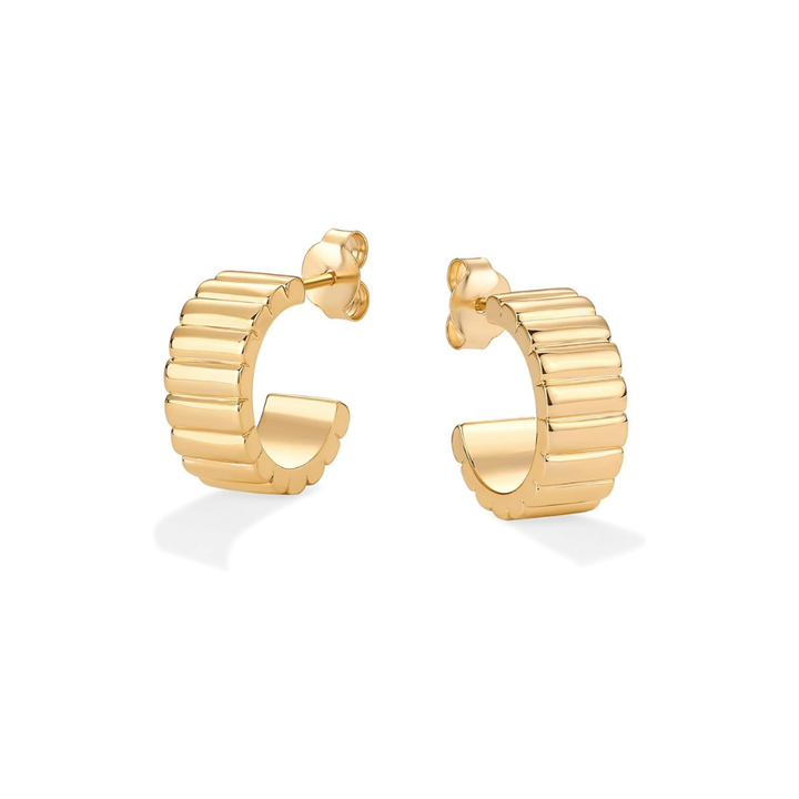Classic Ridge Earrings