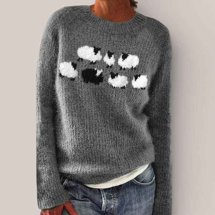 Nadine | Retro Soft Knit Jumper