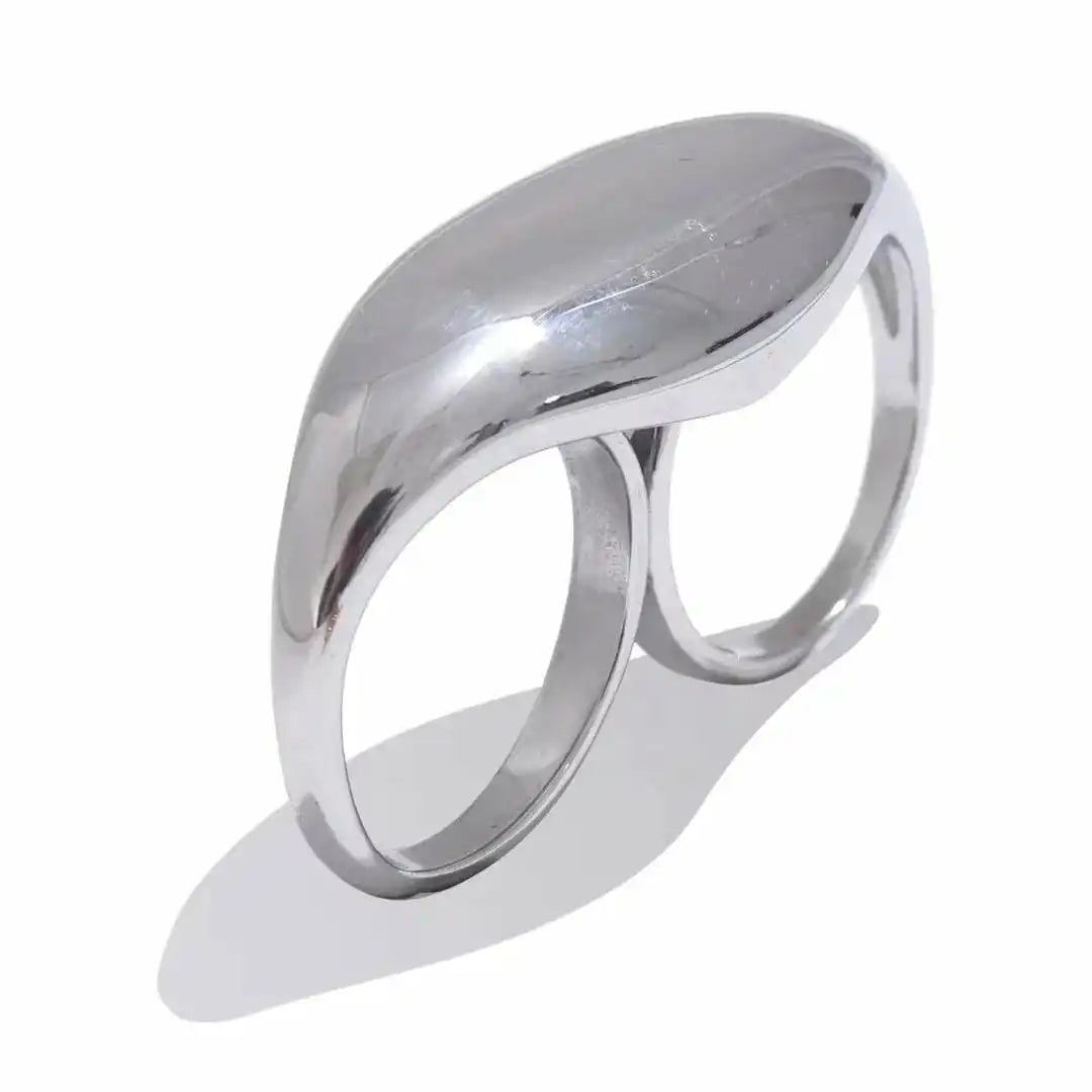Timeless Gold-Tone Double Ring