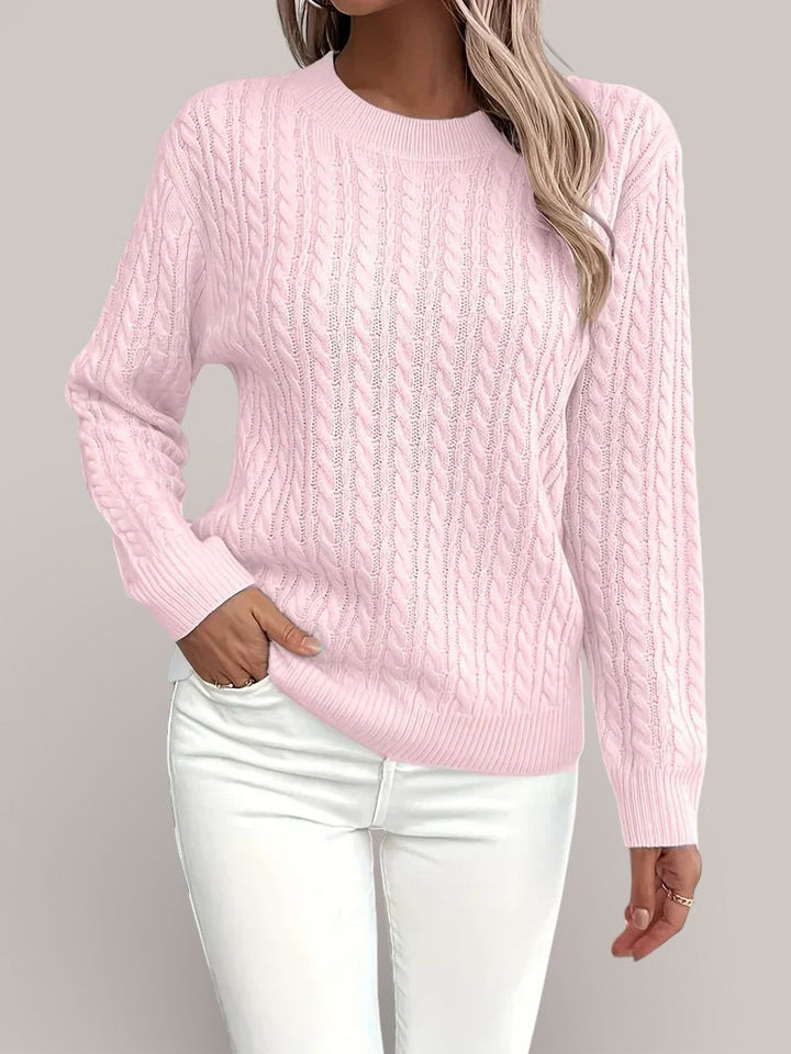 Camille | Classic Cable Knit Jumper