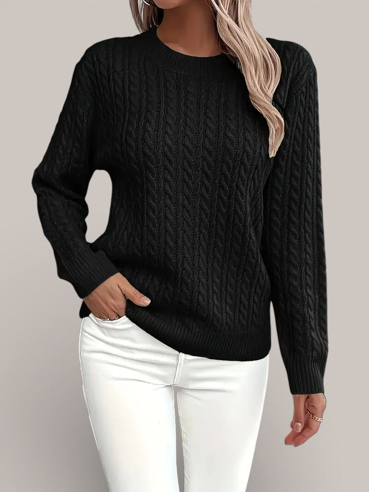 Camille | Classic Cable Knit Jumper