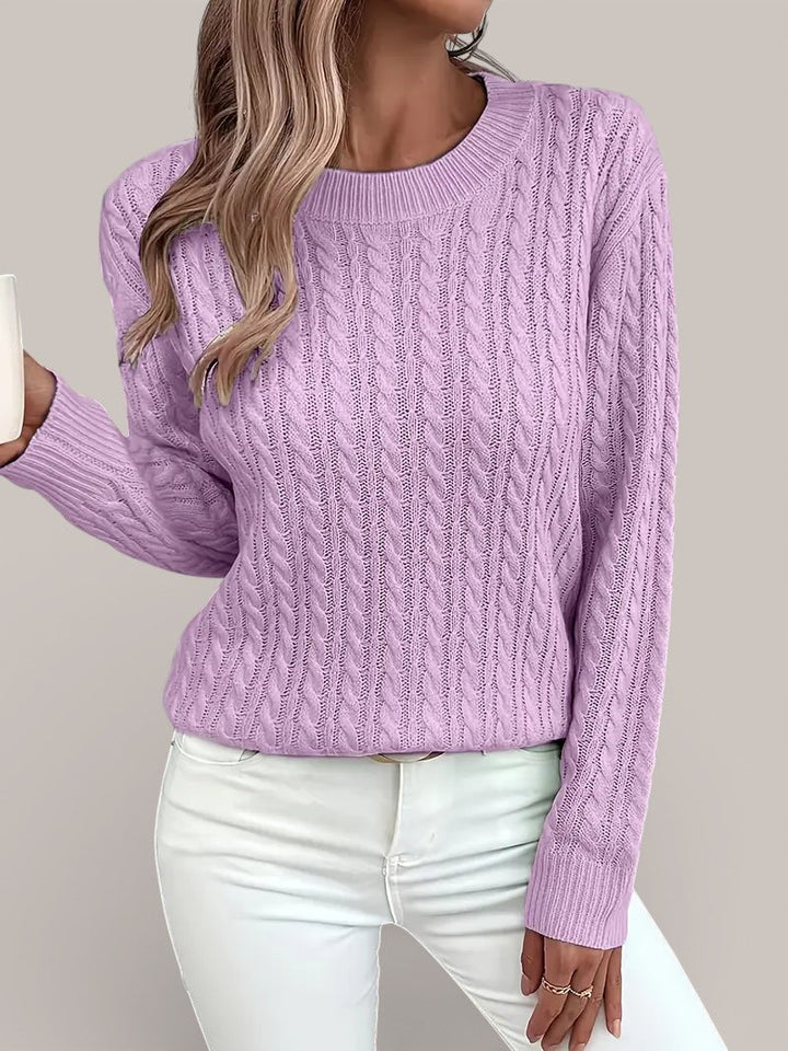 Camille | Classic Cable Knit Jumper