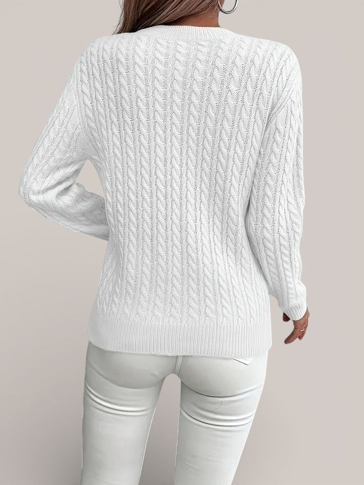 Camille | Classic Cable Knit Jumper