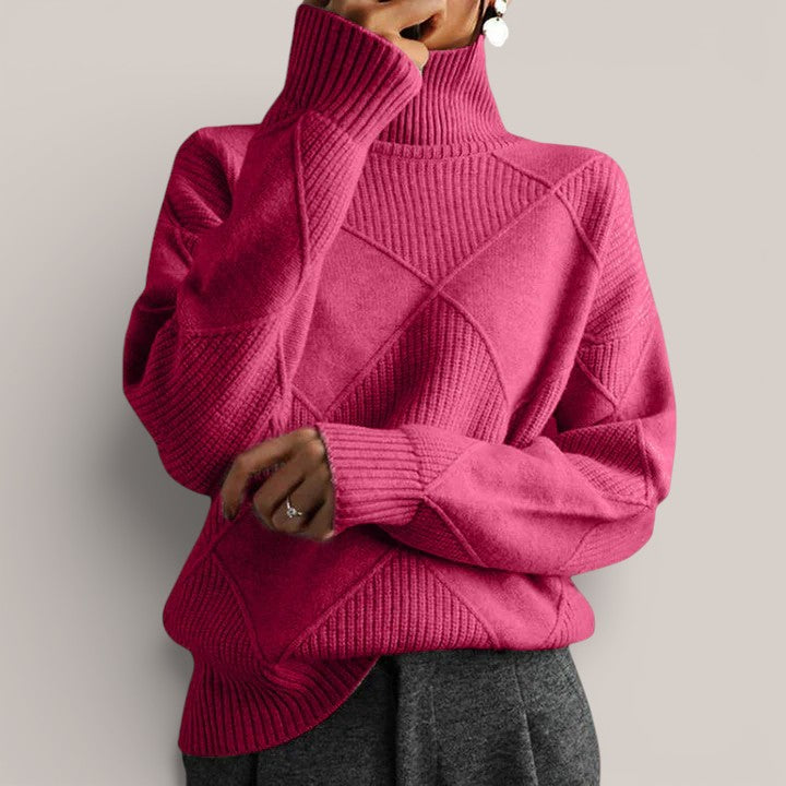 Léa | Refined Geometric Jumper