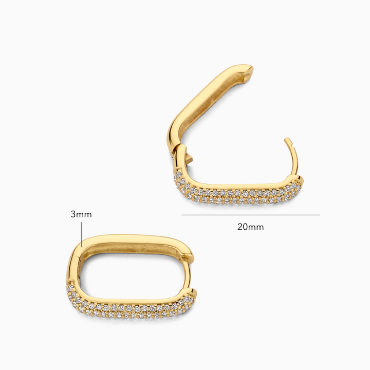 Icon Pave Hoops