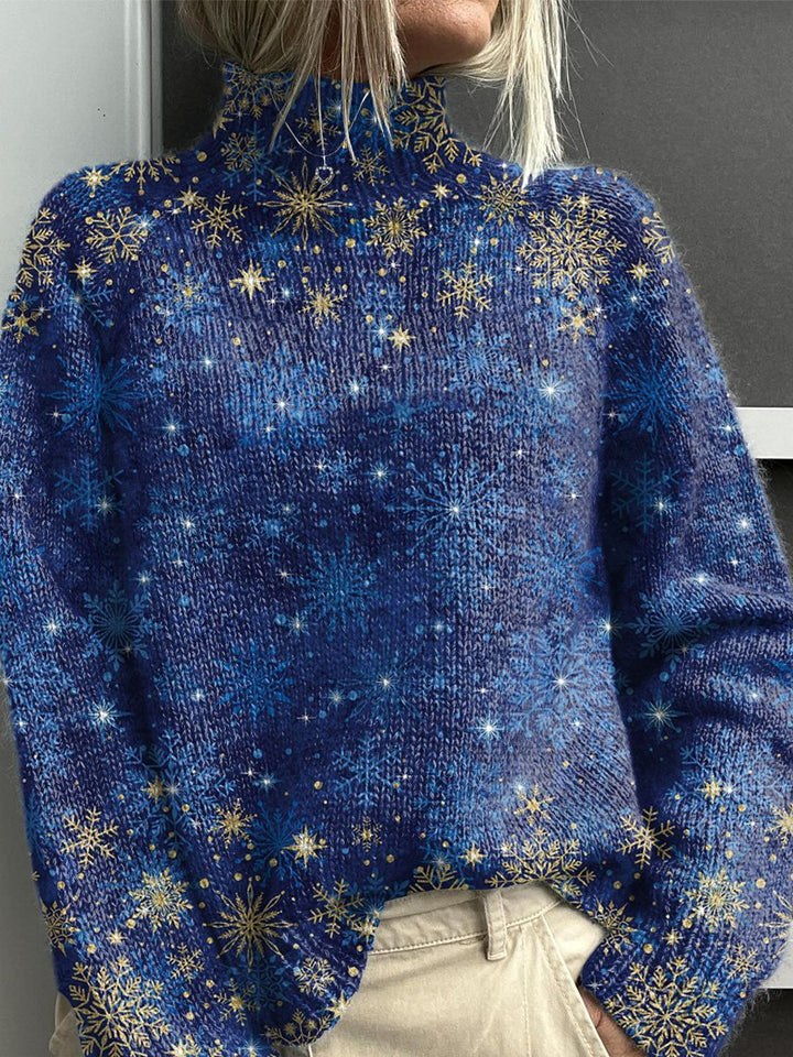 Noëlle | Colourful Roll Neck Jumper