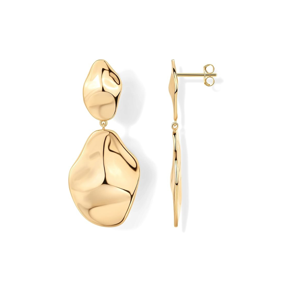 Ripple Wave Earrings
