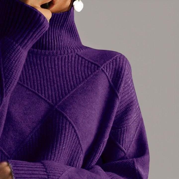 Léa | Refined Geometric Jumper