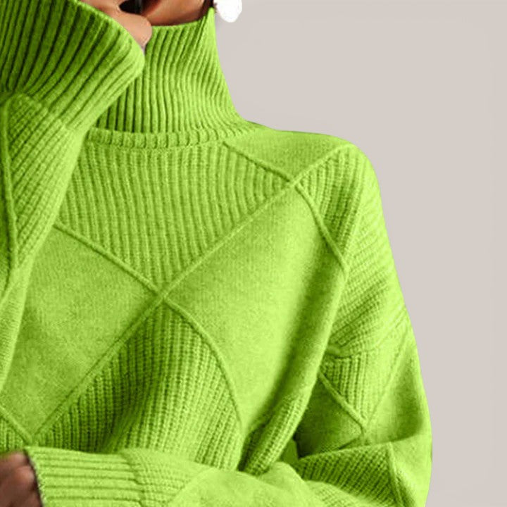 Léa | Refined Geometric Jumper